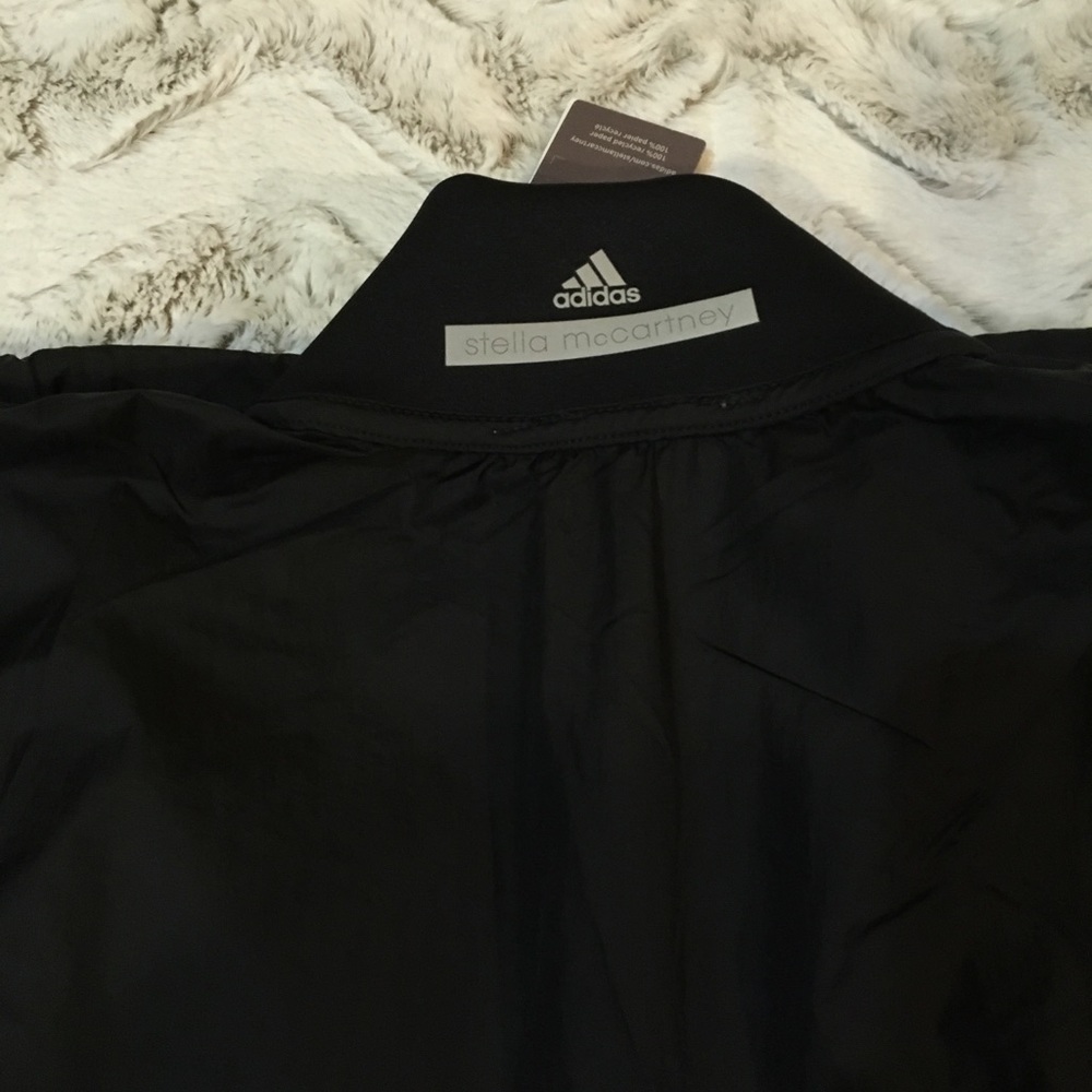 Adidas by Stella McCartney Black Run Belt Jacket - Picture 7 of 8